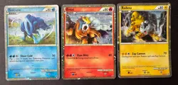 Suicune HGSS21 Entei HGSS20 Raikou HGSS19 Pokemon Shiny Promo Lightly Played - Image 1