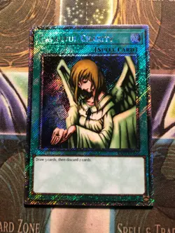 *** GRACEFUL CHARITY *** 1ST EDITION PLATINUM SECRET RARE RA03-EN116 YUGIOH! - Image 1