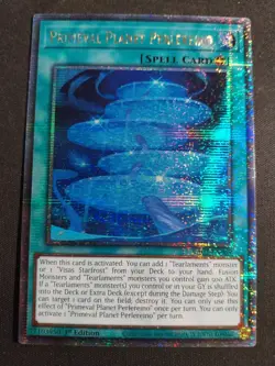 Yugioh! Primeval Planet Perlereino RA02-EN069 Quarter Century Rare 1st Edition - Image 1