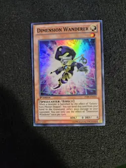 Dimension Wanderer - ZTIN-EN010 - Super Rare - Yugioh - Image 1
