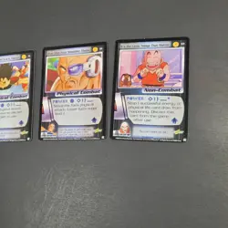 DBZ CCG - Saiyan Saga Card Lot (Qty 11) - Dragon Ball Z - LP/NM Limited Edition - Image 5