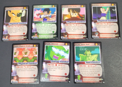 DBZ - Saiyan Saga Card Lot (Qty 7) - Dragon Ball Z - LP/NM - Limited Ed 2000 - Image 1