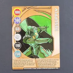 BAKUGAN Battle Brawler - Resupply, Metal Gate Card - 23/48e - BA370a 2008 Copper - Image 2