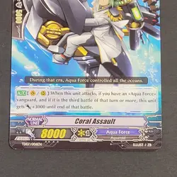 Cardfight!! Vanguard - 1x Coral Assault - TD07/006EN - NM - TCG Card - VCF 2015 - Image 3