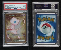 Mew ex (Ultra Premium Collection Metal Card) Pokemon 151 PSA 9 MINT g7i - Image 3