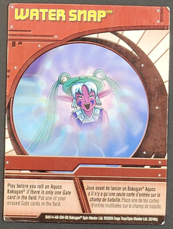 Bakugan Battle Brawlers - Water Snap - Ability Card - 32/48q - BA614-AB-SM-GB - Image 1