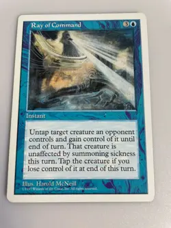 1997 Magic The Gathering “ Ray Of Command “ Instant Card. - Image 1