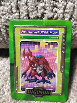 Megakabuterimon Digimon Metal Card 2000 Taco Bell Promo - Image 3