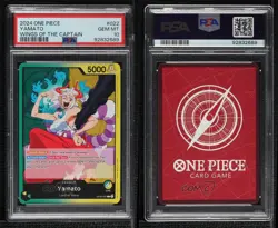 2023 One Piece Card Game: Wings of Captain OP06 L Yamato PSA 10 GEM MT 0i1b - Image 3