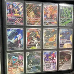 Pokemon Destined Rivals 12 Card Illustration Lot Blaziken Meowth Houndoom - Image 1