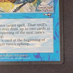 MTG - Arcane Denial (Axe) - Alliances - LP/NM - Vintage Magic The Gathering 1996 - Image 4