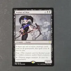 MTG - Avatar of Woe - Commander Anthology Volume 2 - LP/NM - Magic the Gathering - Image 2