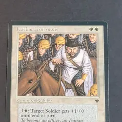 MTG - Icatian Lieutenant - Fallen Empires - NM/LP - Vintage - Magic, 1994 SG402 - Image 5