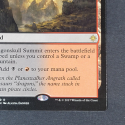 MTG - Dragonskull Summit - Ixalan - NM - Rare - Rakdos - Magic The Gathering - Image 4