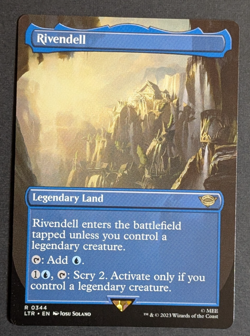 MTG - Rivendell Borderless, NM - Lord of the Rings: Tales of Middle Earth, Magic - Image 1