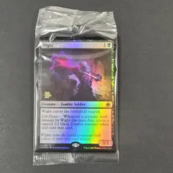 MTG - 1x Wight - Adventures in the Forgotten Realms - NM Pre Release Foil Sealed - Image 2