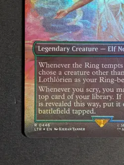 MTG -1x Galadriel of Lothlorien - NM Borderless Foil - Lord of the Rings - LOTR - Image 3