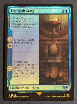 MTG -1x The Bath Song - NM Foil - Lord of the Rings: Tales of Middle Earth - 040 - Image 1