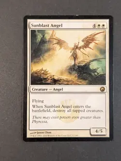 MTG - 1x Sunblast Angel - Mirrodin Beseiged - LP - Rare - Magic The Gathering - Image 5