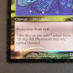 MTG - 1x Galina's Knight - Invasion - LP - Foil - Azorius - Magic The Gathering - Image 3