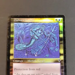 MTG - 1x Galina's Knight - Invasion - LP - Foil - Azorius - Magic The Gathering - Image 5