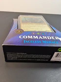 MTG - 1x Faceless Menace - 2019 Commander Deck - New Sealed, Inc Kadena Oversize - Image 4
