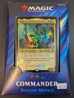 MTG - 1x Faceless Menace - 2019 Commander Deck - New Sealed, Inc Kadena Oversize - Image 1