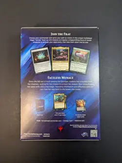 MTG - 1x Faceless Menace - 2019 Commander Deck - New Sealed, Inc Kadena Oversize - Image 2
