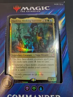 MTG - 1x Faceless Menace - 2019 Commander Deck - New Sealed, Inc Kadena Oversize - Image 3