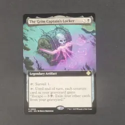 MTG - 1x The Grim Captain's Locker - Lost Caverns of Ixalan - NM - Extended Art - Image 2