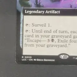 MTG - 1x The Grim Captain's Locker - Lost Caverns of Ixalan - NM - Extended Art - Image 3