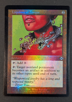 MTG - 1x Liquimetal Torque - Modern Horizons 2 MH2 - NM/LP - Retro Foil - Magic - Image 1
