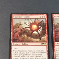 MTG - 2x Chandra's Firemaw - Core Set 2021 - NM - Red - Magic The Gathering #333 - Image 4