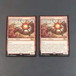 MTG - 2x Chandra's Firemaw - Core Set 2021 - NM - Red - Magic The Gathering #333 - Image 1