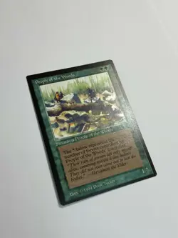 MTG - People of the Woods - The Dark - LP/NM - Vintage Magic The Gathering 1994 - Image 5