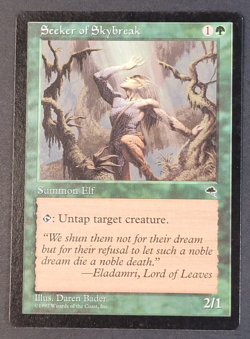 MTG - 1x Seeker of Skybreak - Tempest - LP - Vintage Green - Magic the Gathering - Image 1
