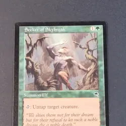 MTG - 1x Seeker of Skybreak - Tempest - LP - Vintage Green - Magic the Gathering - Image 5