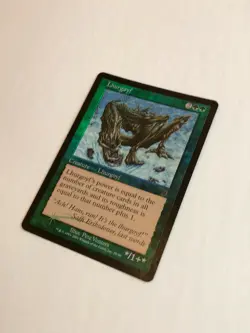 MTG - Foil Lhurgoyf, Deckmasters: Garfield vs Finkel LP/NM - Rare - ICE Age Art - Image 5
