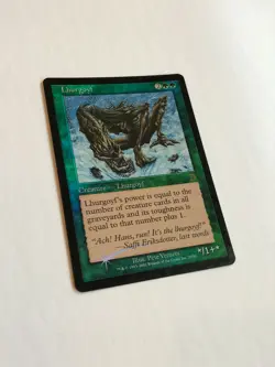 MTG - Foil Lhurgoyf, Deckmasters: Garfield vs Finkel LP/NM - Rare - ICE Age Art - Image 4