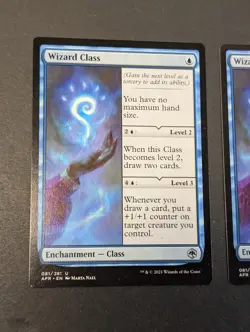 MTG - 2x Wizard Class - Adventures in the Forgotten Realms - NM/LP - Magic #81 - Image 4