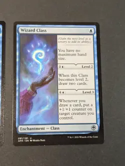 MTG - 2x Wizard Class - Adventures in the Forgotten Realms - NM/LP - Magic #81 - Image 5