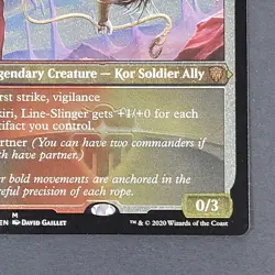MTG - 1x Akiri, Line-Slinger - Commander Legends - NM - Etched Foil Magic Boros - Image 4