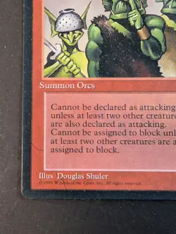 MTG - 1x Orcish Conscripts - Ice Age - NM/LP - Vintage Red - Magic The Gathering - Image 3
