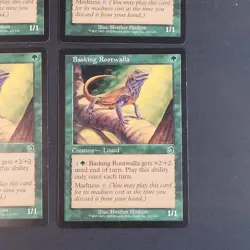 MTG - 4x Basking Rootwalla - Torment - NM/LP - Vintage - Green - Magic Creature - Image 4