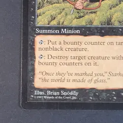 MTG - 1x Bounty Hunter - Tempest - NM - Vintage - Rare - Magic The Gathering - Image 3