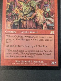 MTG - Goblin Pyromancer - Onslaught - NM/LP - Vintage - Magic the Gathering 206 - Image 3
