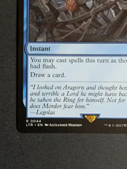 MTG - Born Upon a Wind - NM - Lord of the Rings: Tales of Middle Earth - Magic - Image 3