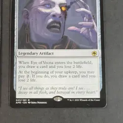 MTG - 1x Eye + Hand of Vecna - Adventures in the Forgotten Realms - NM Magic CCG - Image 4