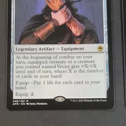 MTG - 1x Eye + Hand of Vecna - Adventures in the Forgotten Realms - NM Magic CCG - Image 3