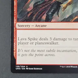 MTG - 1x Lava Spike - Ultimate Masters - NM/LP - Red - Magic the Gathering #136 - Image 3